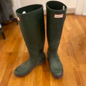 Hunter Womens Tall waterproof boot